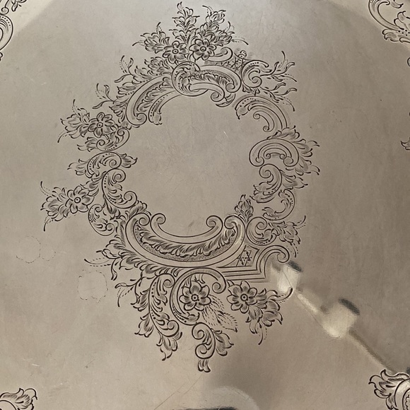 Antique Silver Plated Tray - Picture 12 of 14